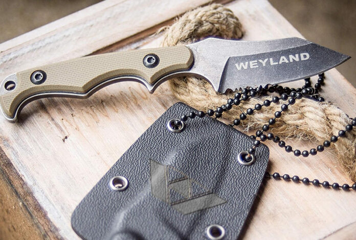 weyland neck knife